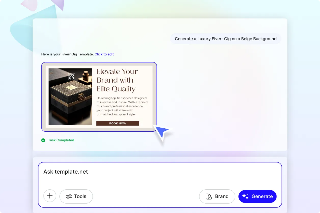Free AI Fiverr Gig Generator Create Gig Images Online [ No Signup ]